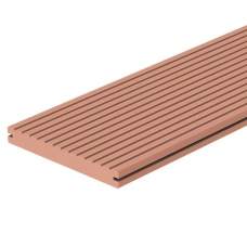 Composiet loopdekdeel breed massief bruin 2,3 x 19,6 cm 103153
