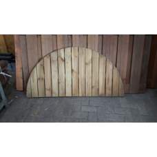 Halfronde vlonder geïmpregneerd grenen 140 cm Halfronde vlonder geïmpregneerd grenen 140 cm