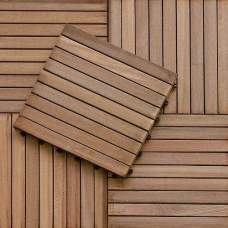 Tuintegel hardhout Semerang 40 x 40 cm Tuintegel hardhout Semerang 40 x 40 cm