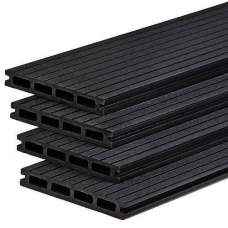 Composiet vlonderplank 2,1 x 15 x 400 cm antraciet Composiet vlonderplank 2,1 x 15 x 400 cm antraciet