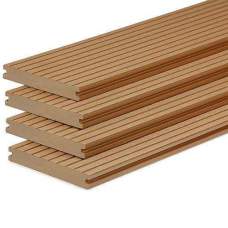 Composiet vlonderdeel massief 2 x 14 x 400 cm naturel